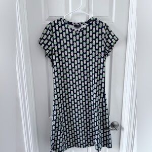 The Limited Semi-fitted Pineapple Dress